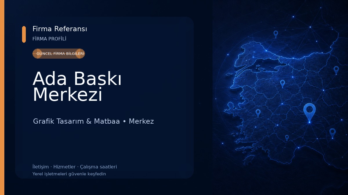 Ada Baskı Merkezi 