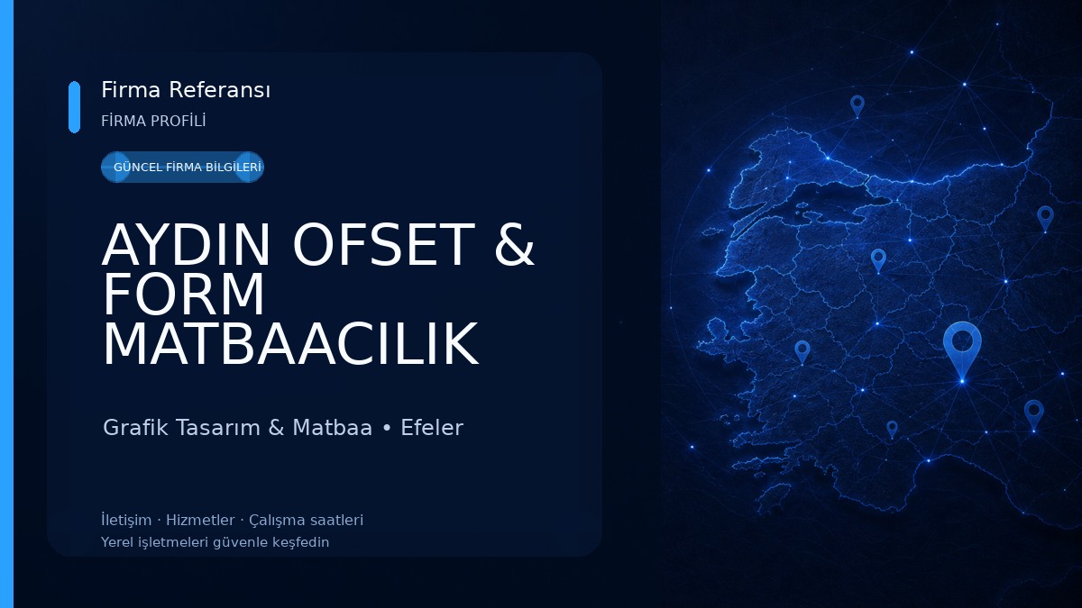 AYDIN OFSET & FORM MATBAACILIK 