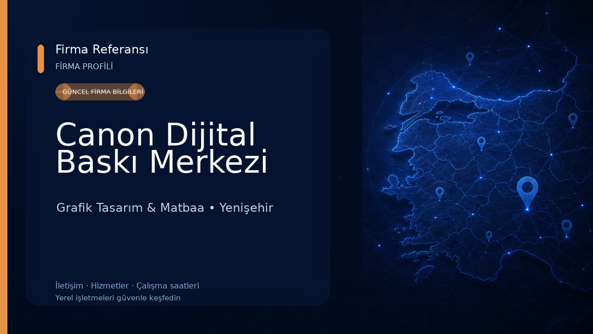 Canon Dijital Baskı Merkezi
