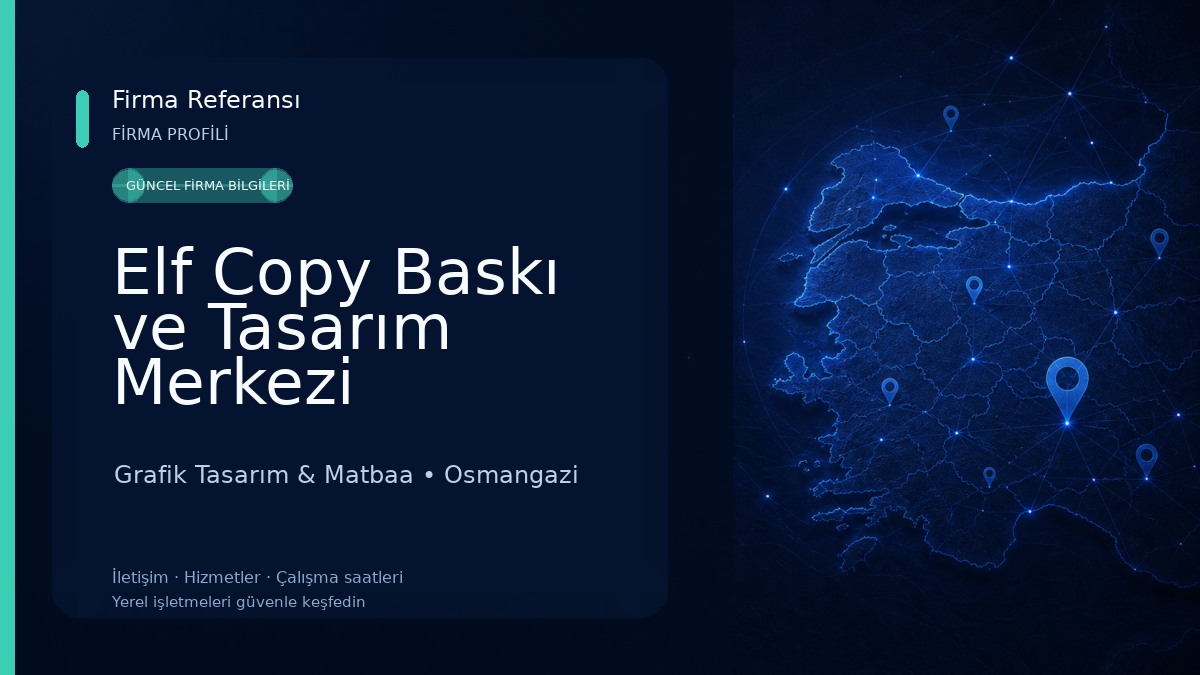 Elf Copy Baskı ve Tasarım Merkezi