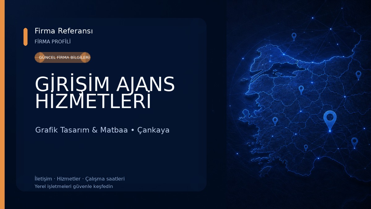 GİRİŞİM AJANS HİZMETLERİ Grafik Tasarım & Matbaa