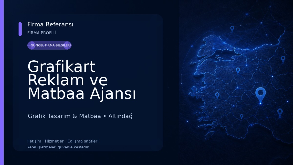 Grafikart Reklam ve Matbaa Ajansı Grafik Tasarım & Matbaa