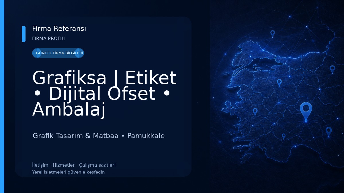 Grafiksa | Etiket • Dijital Ofset • Ambalaj Grafik Tasarım & Matbaa
