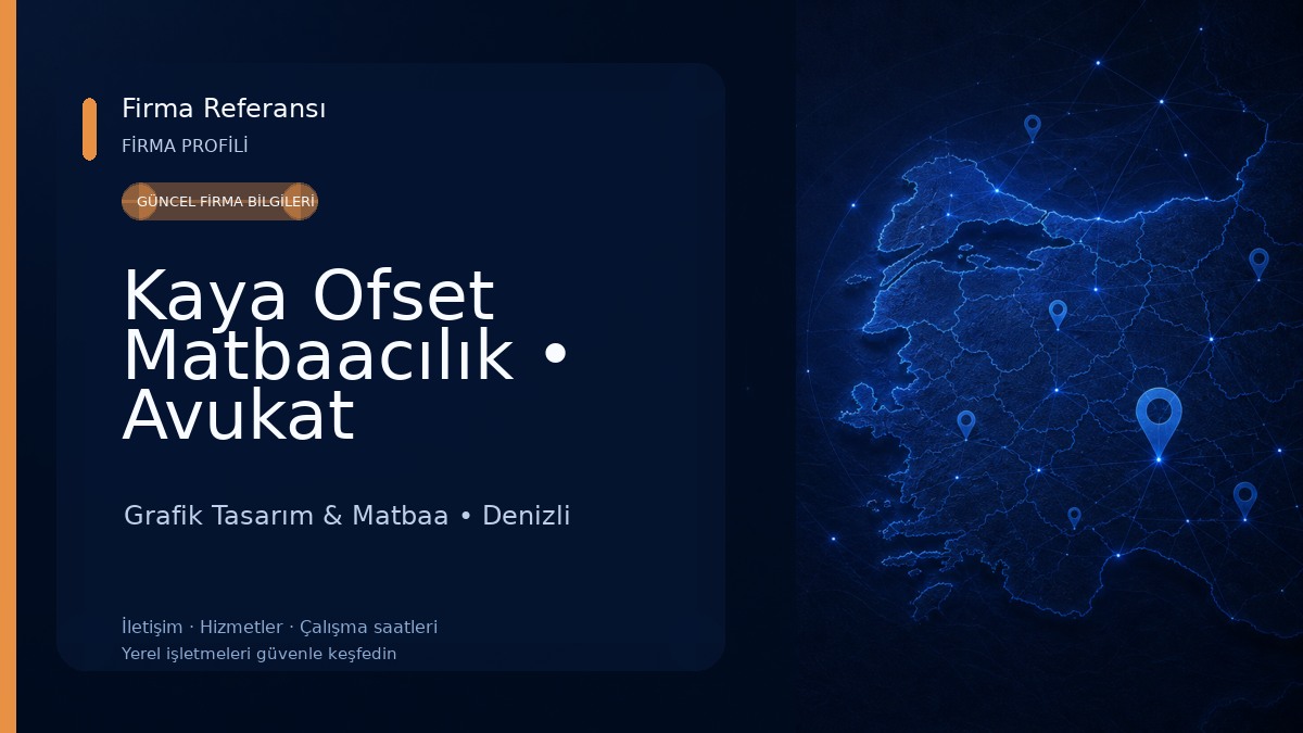 Kaya Ofset Matbaacılık • Avukat Mahkeme Dava İcra Dosyaları İmalatı • Kırtasiye Makbuzları İmalatı Grafik Tasarım & Matbaa