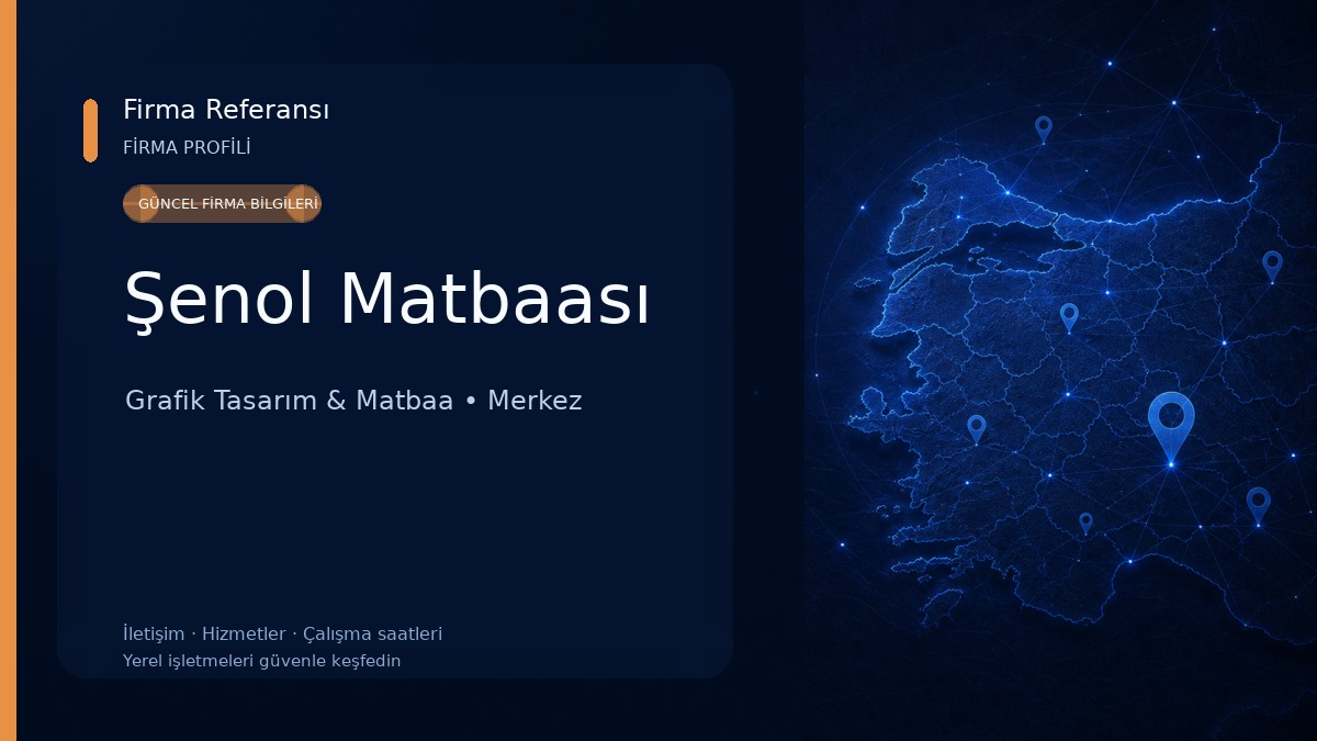 Şenol Matbaası 