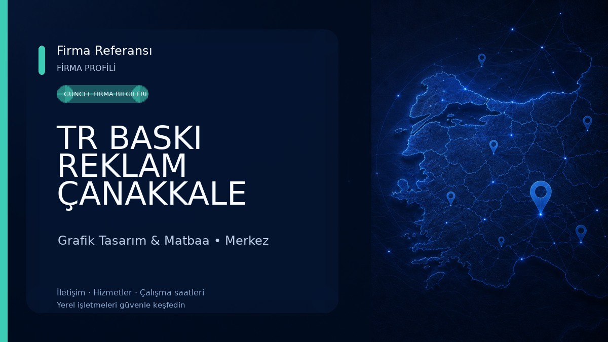 TR BASKI REKLAM ÇANAKKALE 