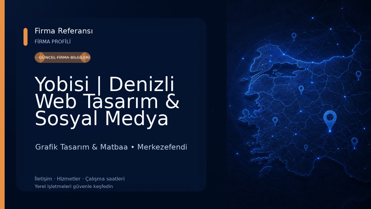 Yobisi | Denizli Web Tasarım & Sosyal Medya Ajansı Grafik Tasarım & Matbaa